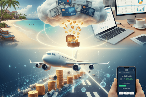 Renda Extra com Milhas: Como Lucrar com o Que Você Já Usa no Dia a Dia
